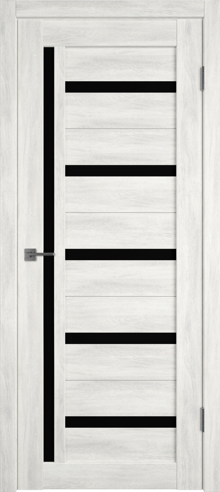 Дверь Atum 18 / Nord Vellum / Black Gloss / Владимирские двери
