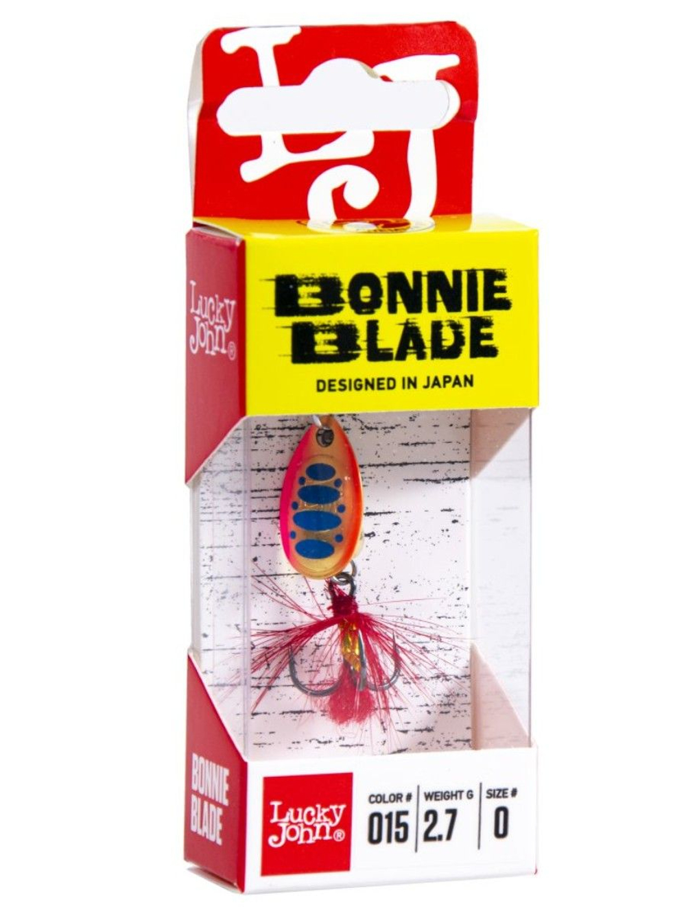 Блесна вращающаяся Lucky John BONNIE BLADE 4 10.3г 011 в блистере