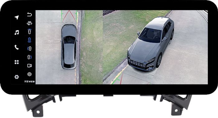 Магнитола для Nissan Juke 1 2010-2019 - Teyes LUX ONE 360 монитор 12.3" 2K QLED на Android 10, Быстрая, CarPlay, 4G SIM-слот, 4 камеры в комплекте