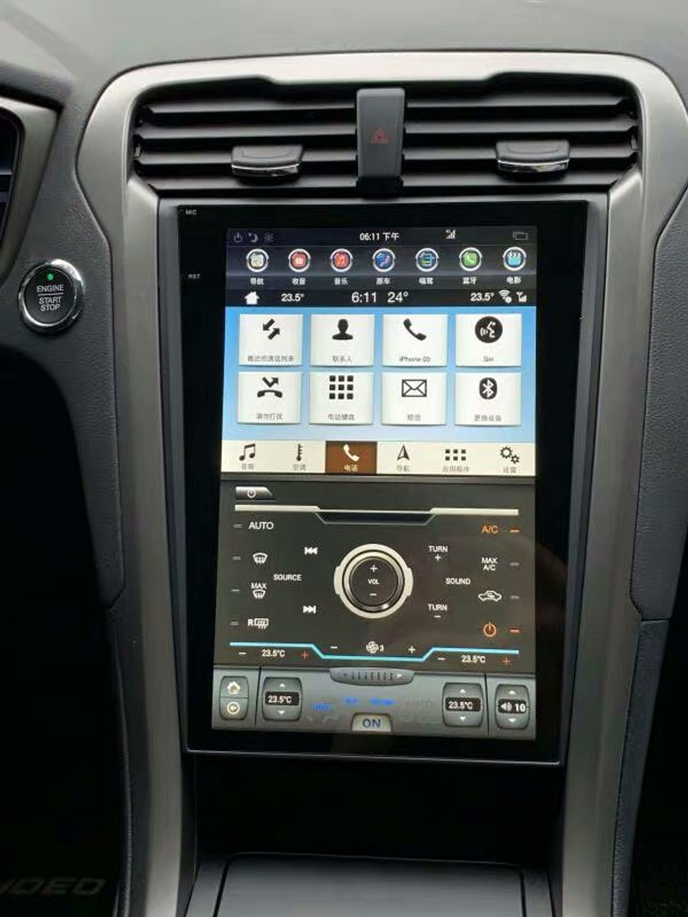 Установочный комплект для FORD MONDEO 5 2015+ top level  KUBERG ZF-1201-S2-Q6