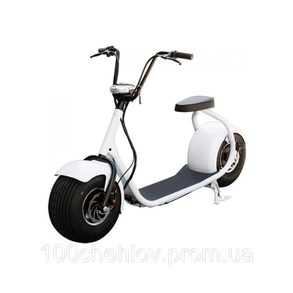 Электроскутер Seev Citycoco Classic 1000W 12Аh 60V Зеленый