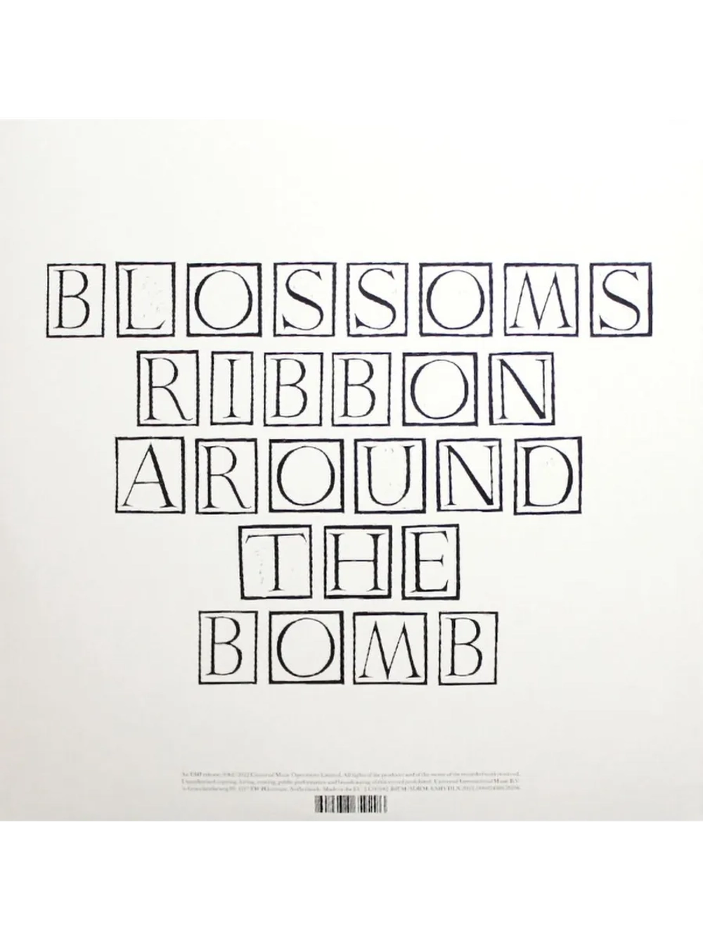 Blossoms — Ribbon Around the Bomb