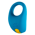 Синее эрекционное виброкольцо Romp Juke Vibrating Cock Ring RPCRSG5