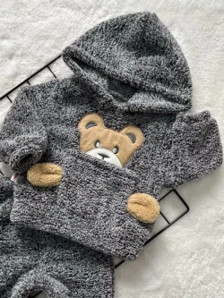 Костюм детский махровый мишка с ушками