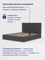 Кровать БайРелакс (велюр, без ПМ)