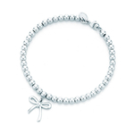 Браслет из серебра 925 , с бантиком Tiffany, Тиффани. В наличии