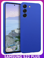 Мягкий Soft Touch чехол из силикона для SAMSUNG GALAXY S22 PLUS с бархатной подкладкой
