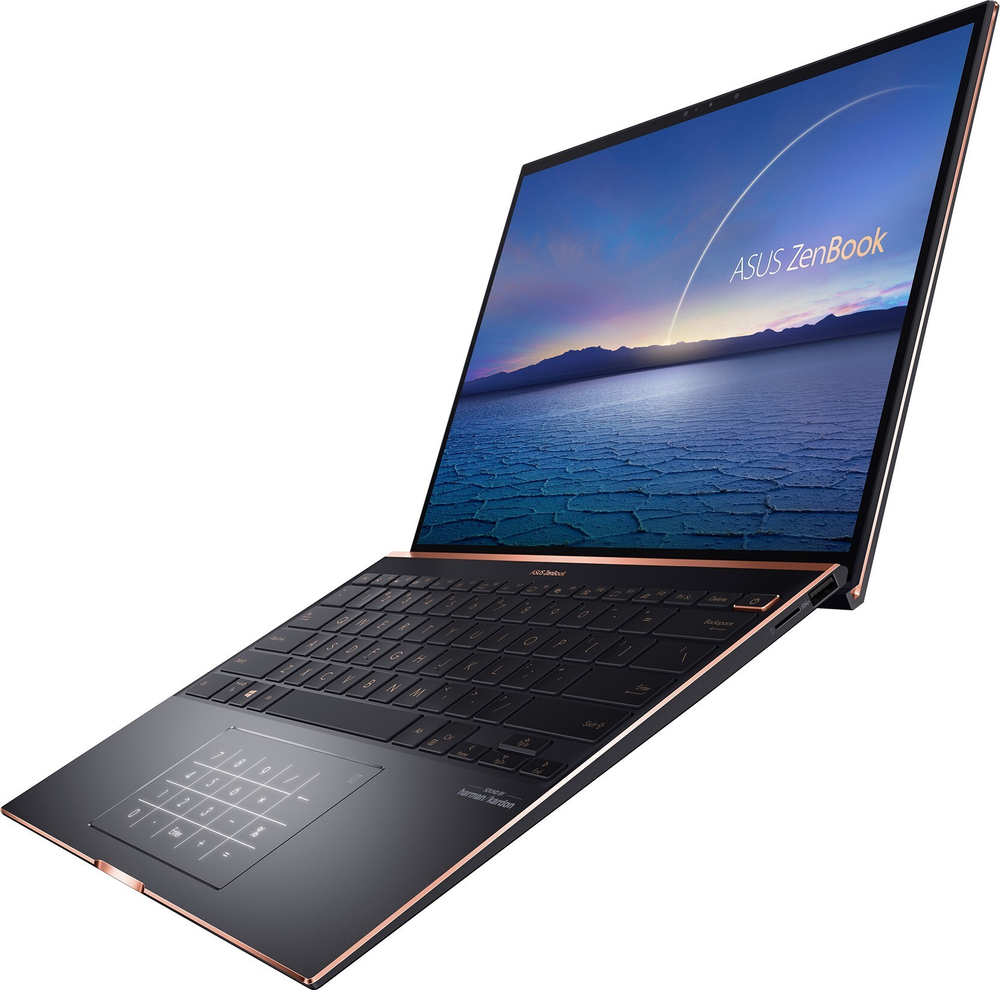Ноутбук ASUS Zenbook S UX393EA-HK022R Intel i7-1165G7/16G/1T SSD/13,9" 3300x2200 Touch/Intel Iris Graphic/Number Pad/Win10 Pro / Черный/ 90NB0S71-M01180