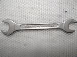 Ключ гаечный рожковый двухсторонний 12х14 CHROME VANADIUM
