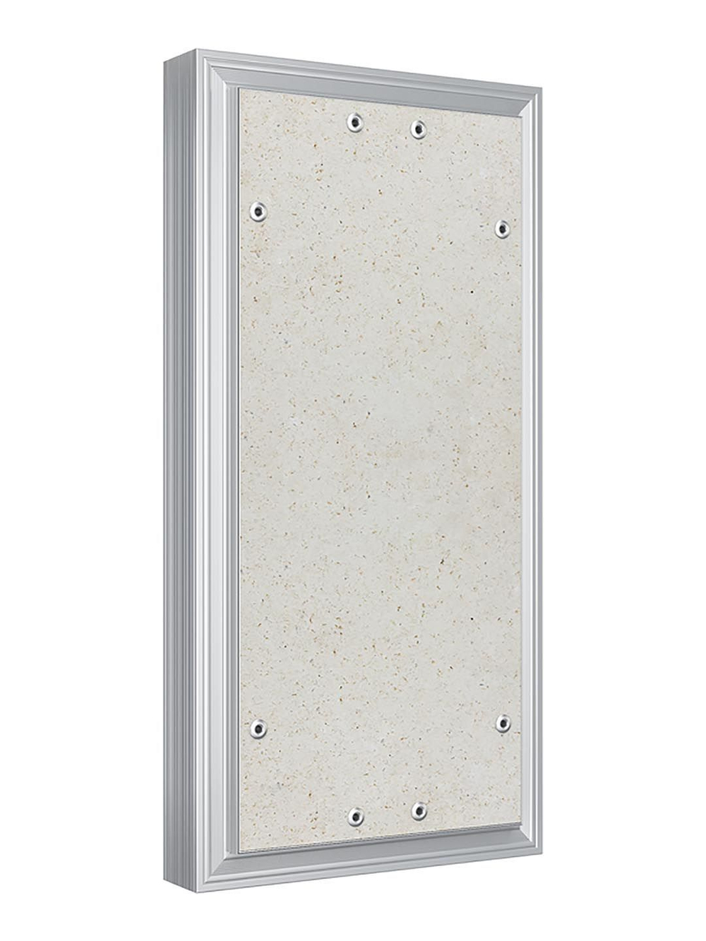 Люк ревизионный D Ceramo Optimum 200х400 скрыт.монтаж петля алюминий EVECS