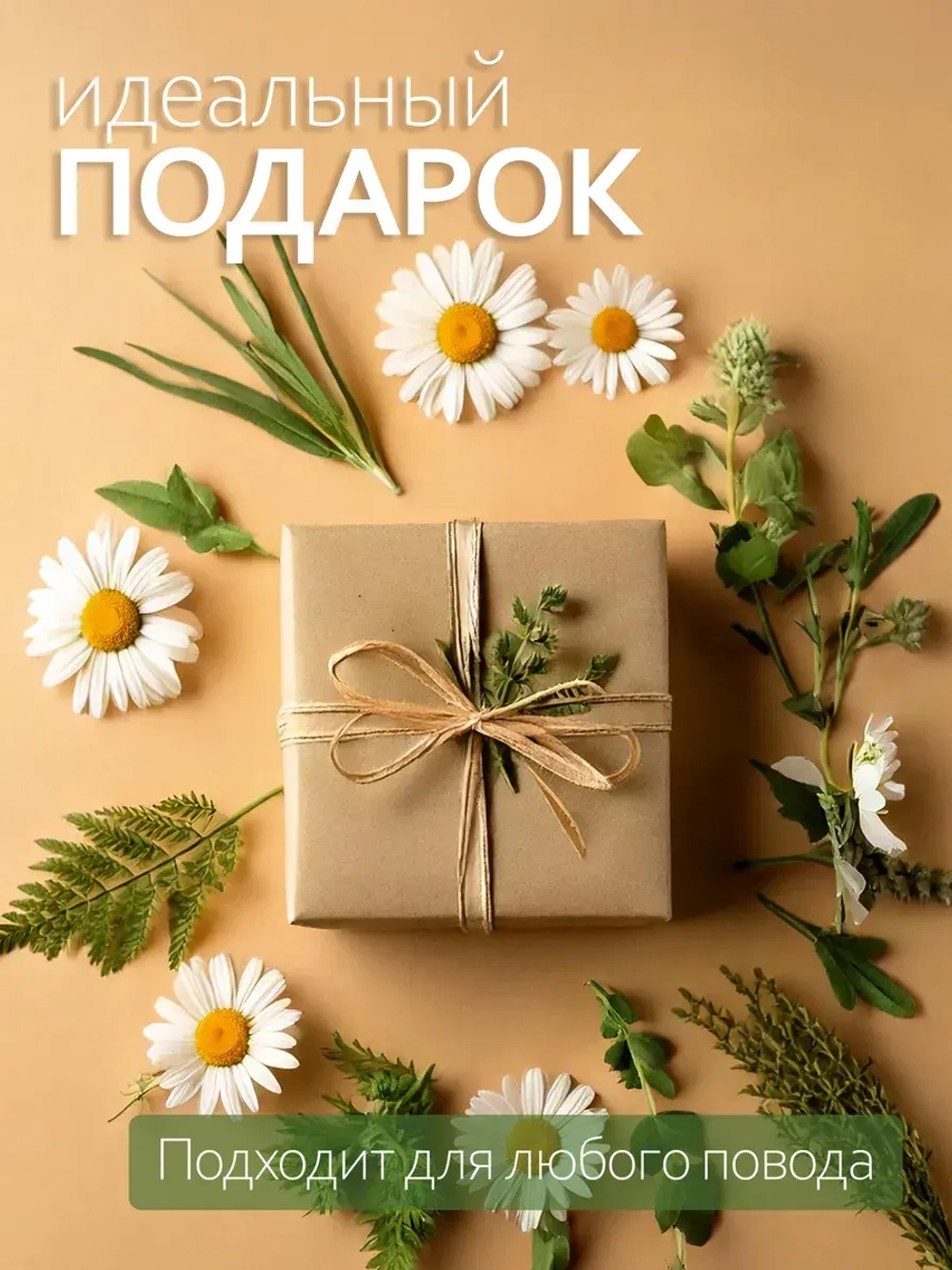 Тизан с ромашкой, чабрецом и шалфеем "Горные травы"
