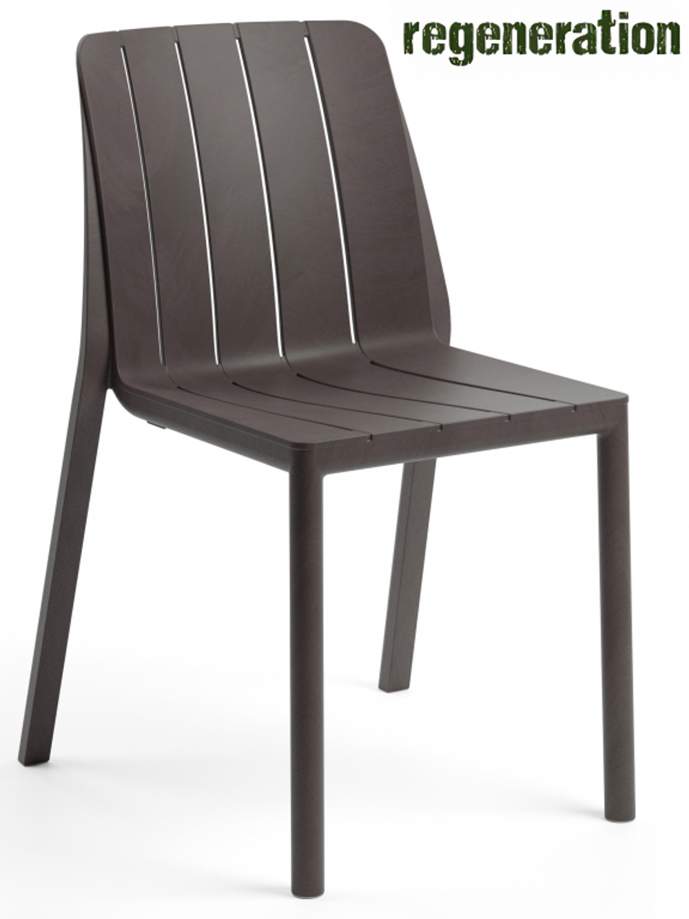 Стул пластиковый Nardi Tiberina Bistrot, терра