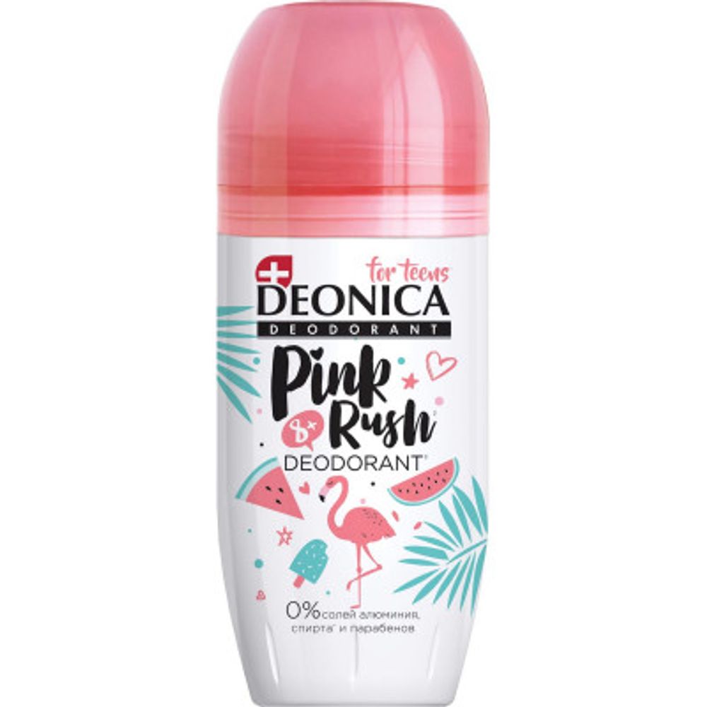 Антиперспирант Деоника Pink Rush рол 50мл, шт