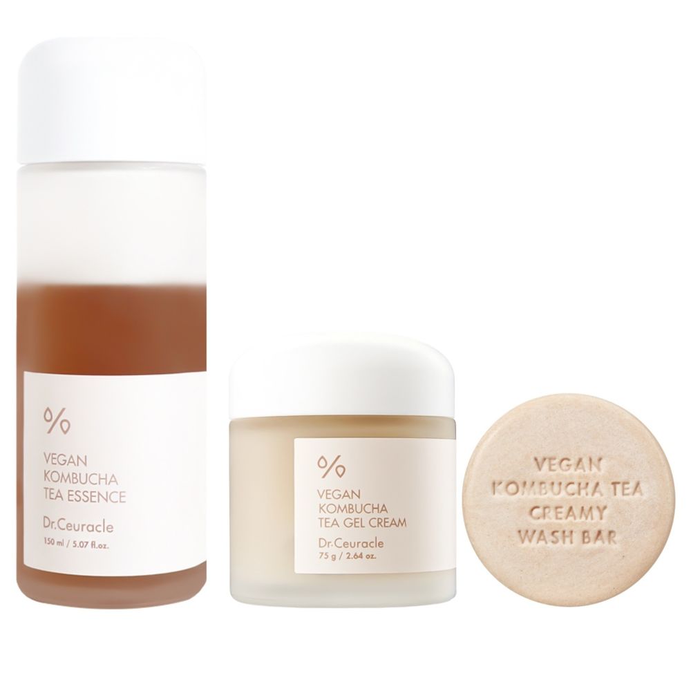 Подарочный набор Dr.Ceuracle Vegan Kombucha Tea Essentials Set