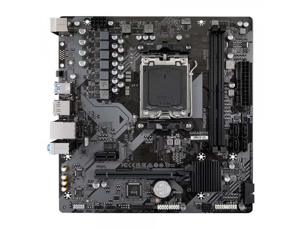 Материнская плата Gigabyte Ultra Durable A620M H, Socket AM5, AMD A620, mATX, RTL