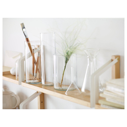IKEA CYLINDER  (ИКЕА СЙЛИНДЕР)  -  Ваза, 3 шт - прозрачное стекло