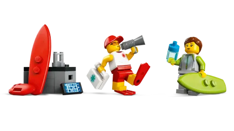 Конструктор LEGO City 60453 Пляжный спасательный грузовик для спасателей