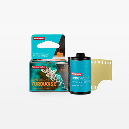 Фотопленка Lomography 2021 LomoChrome Turquoise ISO 100–400 135/36, цветная, негативная, 1 шт