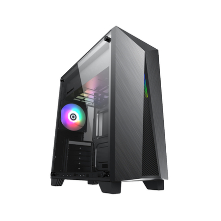 Компьютерный корпус Gamemax NOVA N6 Black без Б/П
