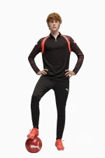 Кофта Puma IndividualFINAL 1/4 Zip Top - черный