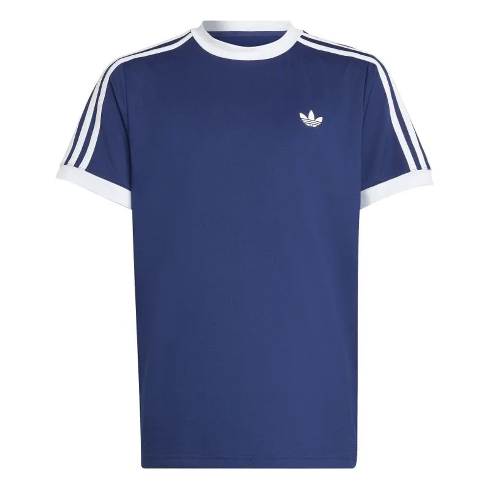 Детская теннисная футболка Adidas Boys Classics Climacool - dark blue