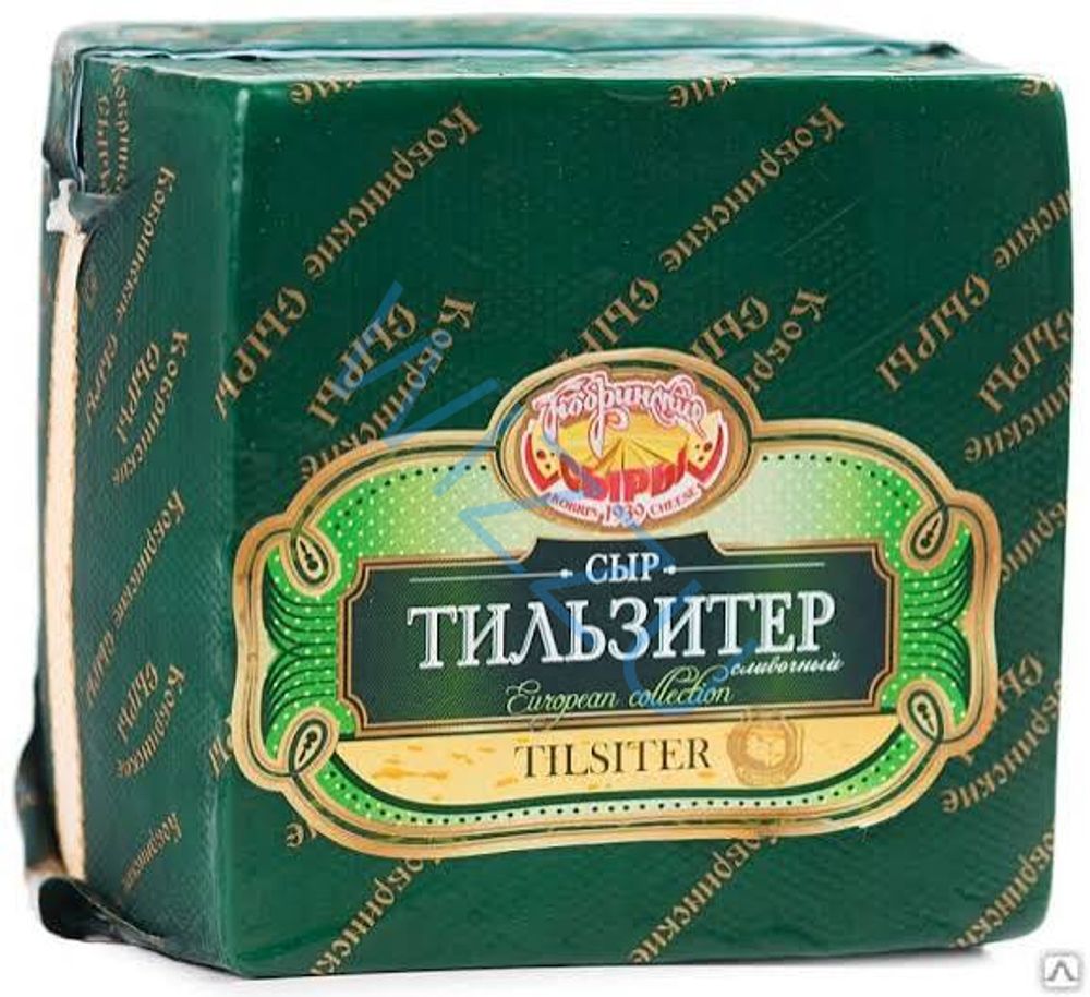 Сыр Тильзитер Сырная Долина 50% брус вес