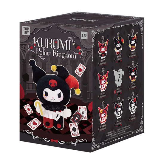 Фигурка Аниме Плюш Куроми Poker Kingdom Series Blind box 1 шт 15 см