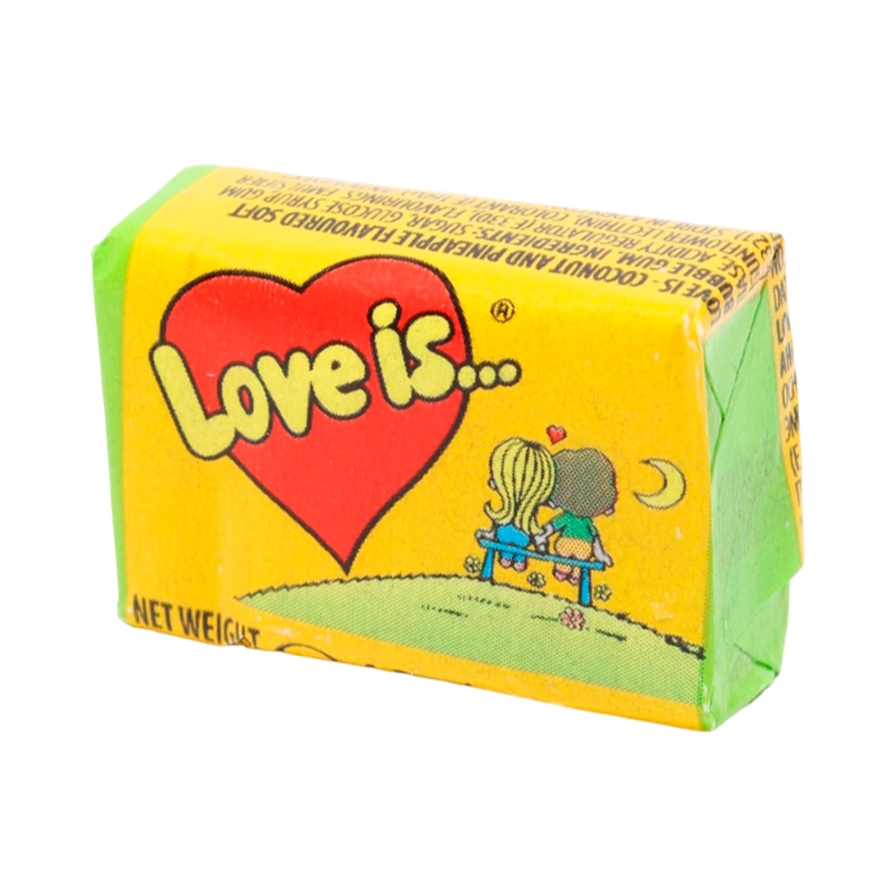 Резинка жевательная Love is Кокос-Ананас 4,2г