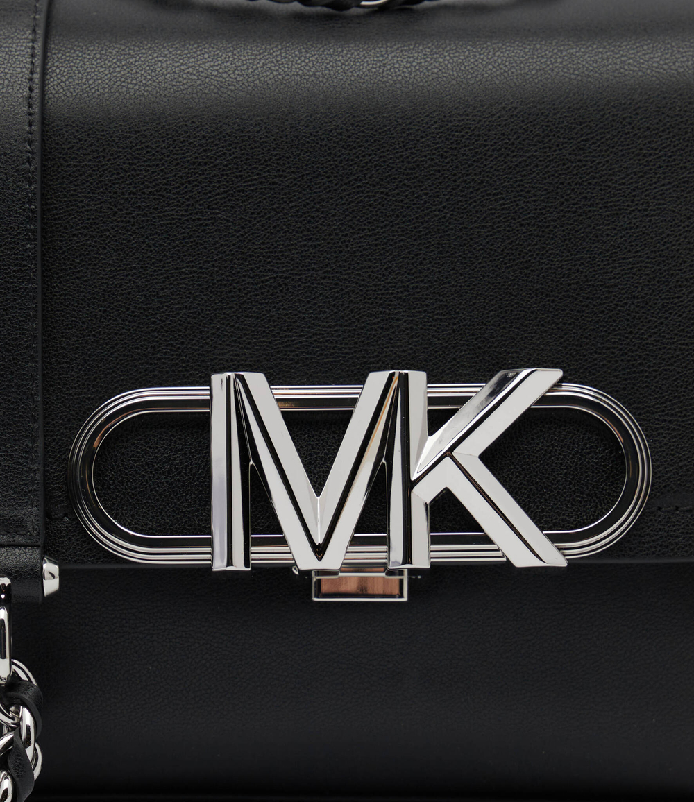 кожаная сумка-мессенджер parker Michael Kors - черный(30F2S7PS6L)