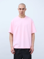 Футболка оверсайз (розовый) 230 г
