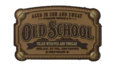 Патч Old school ПВХ (9 х 5,5 см)