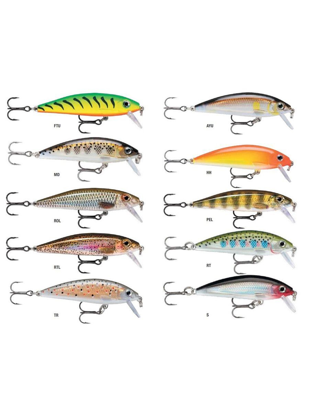 Воблер RAPALA X-Rap CountDown 05, 5см, 4гр, цвет ROL