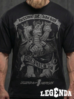 Футболка оверсайз LEGENDA Горыныч черная