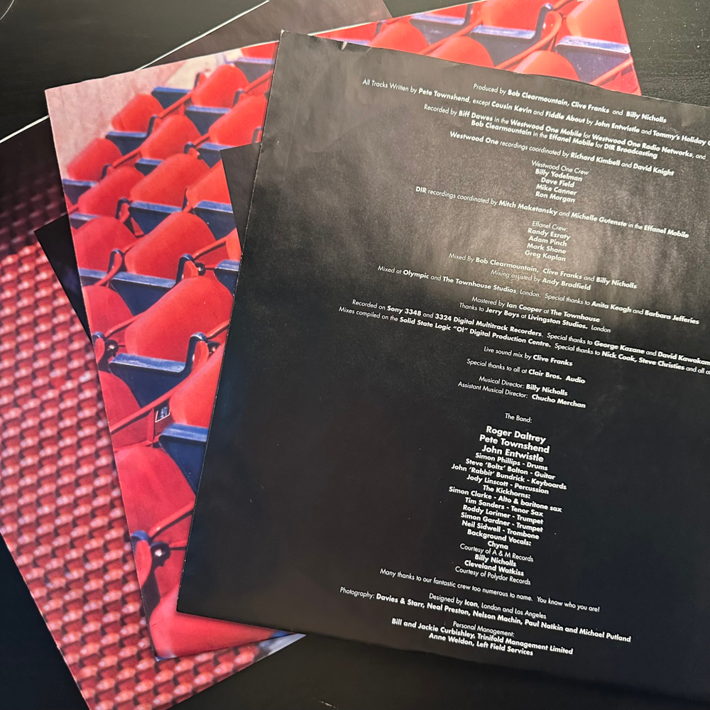 The Who – Join Together 3LP (Европа 1990г.)