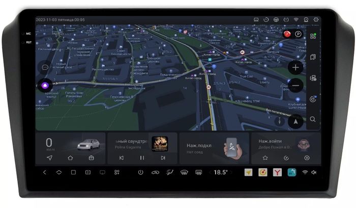 Магнитола для Mazda 3, Axela 2003-2009 - Kuberg OL-9503 QLed+2K, Android 13, Быстрейшая, CarPlay, SIM-слот