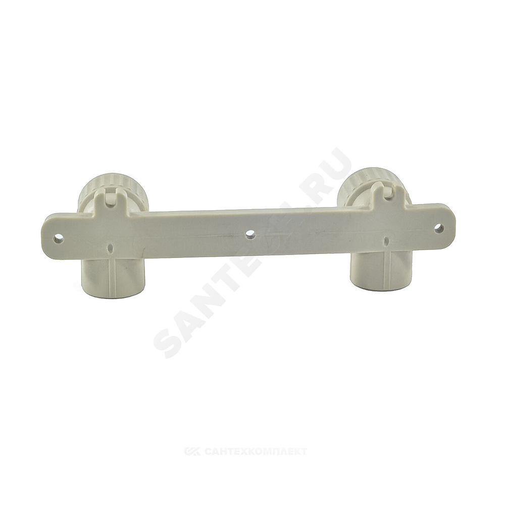 Планка монтажная PP-R серая Дн 25х1/2" ВР под смеситель VALFEX 10124025Г