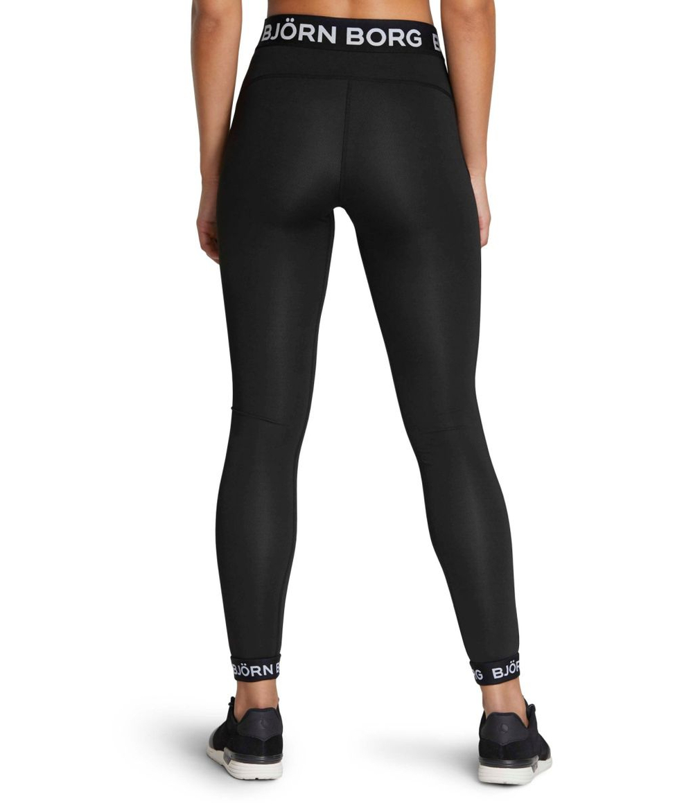 Легинсы Bj_rn Borg Borg Regular Tights W — black beauty