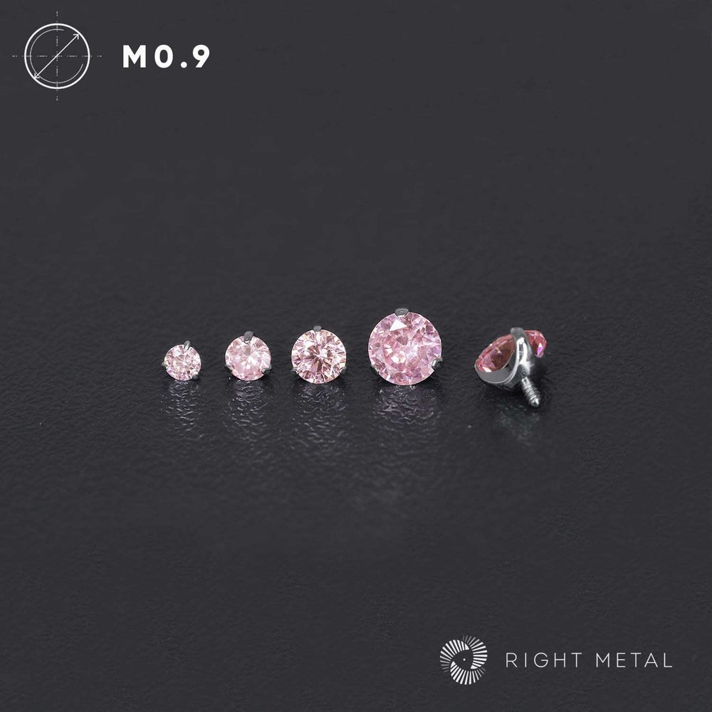 Cubic Zirconia Pink