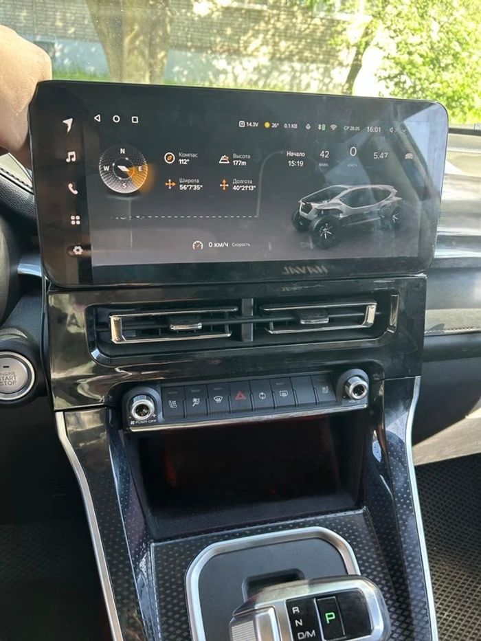 Магнитола для Haval M6 2 2021-2025 - Kuberg HP-H1203 монитор 12.3" в стиле MERCEDES на Android 13, Быстрая, CarPlay, 4G SIM-слот