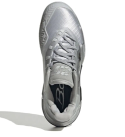 Женские теннисные кроссовки Adidas Barricade 13 W Silver Edition - silver metalic/silver metalic/dash grey