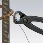 Клещи арматурные хромированные 250 мм Knipex 99 04 250