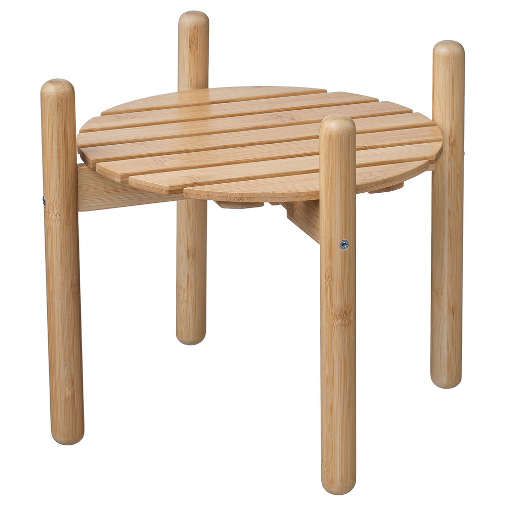 IKEA DAKSJUS  (ИКЕА ДАКСЙУС)  -  Подставка для цветочного горшка - бамбук 28 см