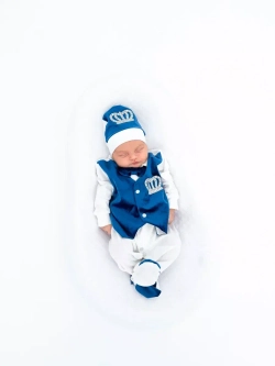 Комбинезон на выписку для новорожденного джентльмен