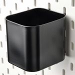 Контейнер IKEA SKADIS (СКОДИС), Черный