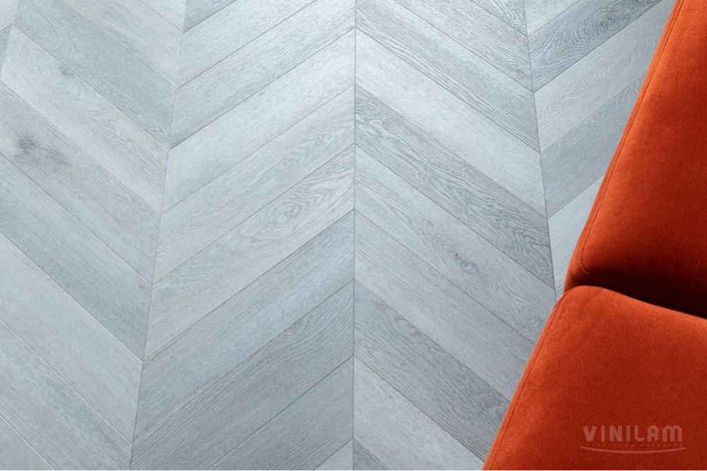 Кварц-винил ISOCORE Vinilam Parquet Chevron 8,5 мм Шеврон Легран 1.58 м2