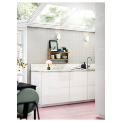 IKEA NYMÅNE  (ИКЕА НИМОНЕ)  -  Бра двухстороннее, стационарный монтаж - белое