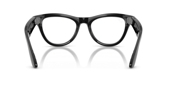 Умные очки Ray-Ban Meta Skyler Gen 2 (RW4014) Shiny Black/Clear Blue-Violet Light Filter S52 T150