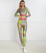 Блузка Versace Jeans Couture - лимонный(76HAH218JS289)