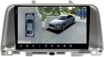 Магнитола для KIA Optima 4 2016-2020 - FarCar BX9-360-7091-9S монитор 9.5" 2K QLED на Android 13, Быстрая, CarPlay, 4G SIM-слот, 4 камеры в комплекте