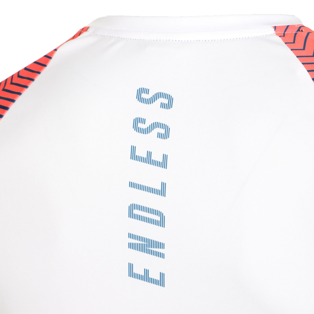 Мужское теннисное поло Endless Feisty Sleeves T-Shirt Men - White, Red